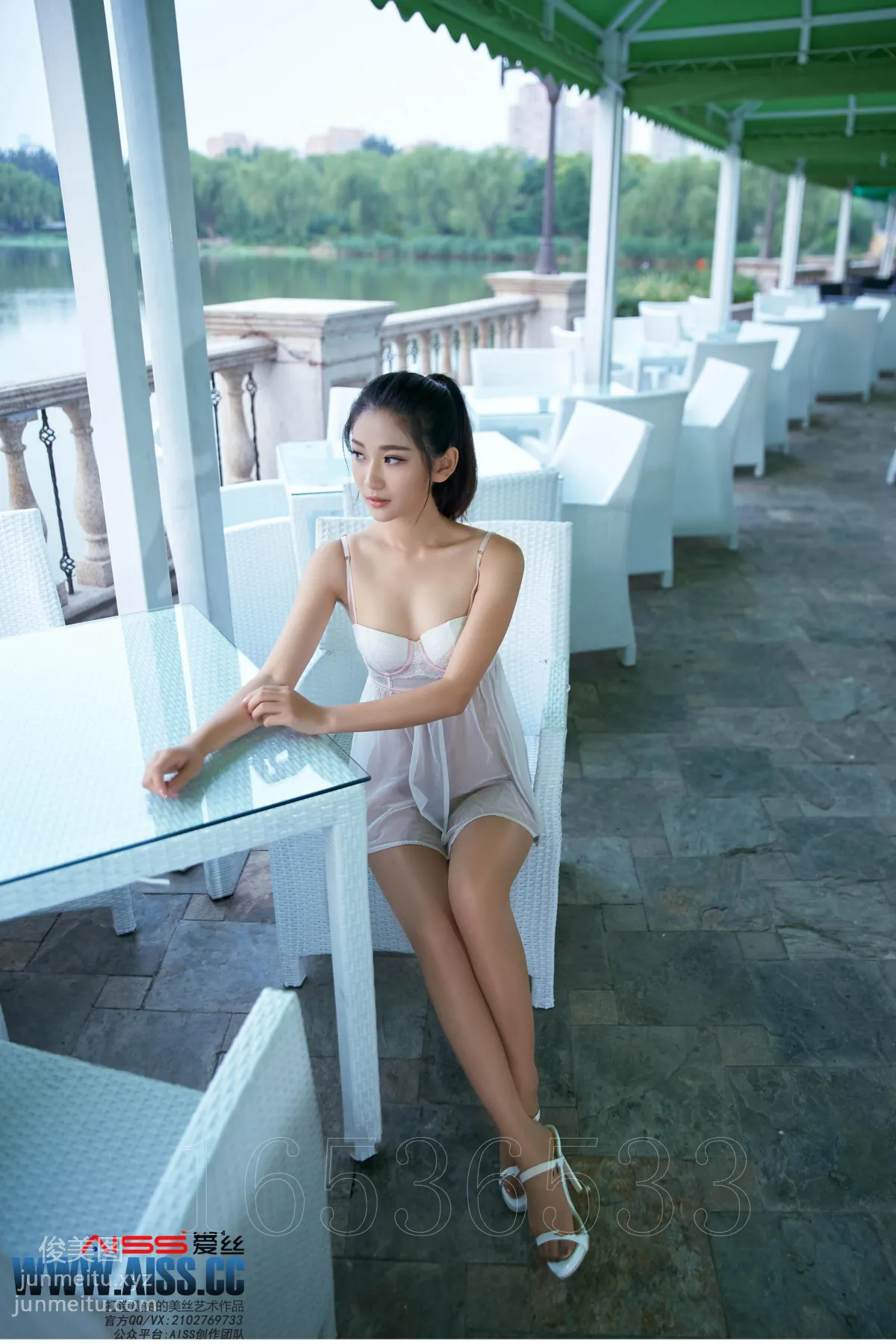 AISS爱丝 黄金会员版 F6029 穿丝袜的街道亚美依 [73P] page 5