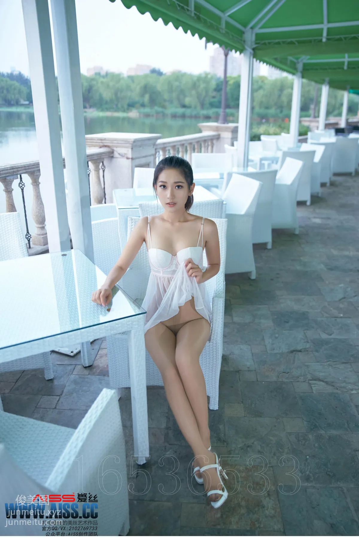 AISS爱丝 黄金会员版 F6029 穿丝袜的街道亚美依 [73P] page 6