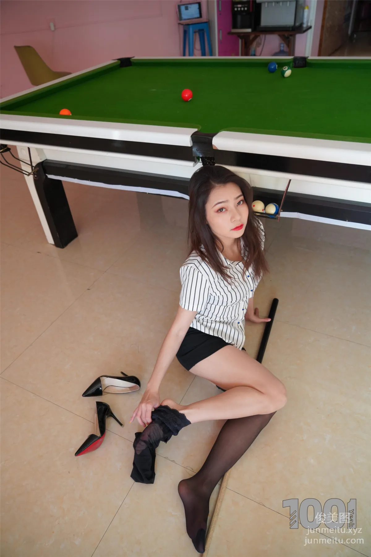 [IESS异思趣向] 一千零一夜 089 真真《桌球女教练4》[89P] page 19
