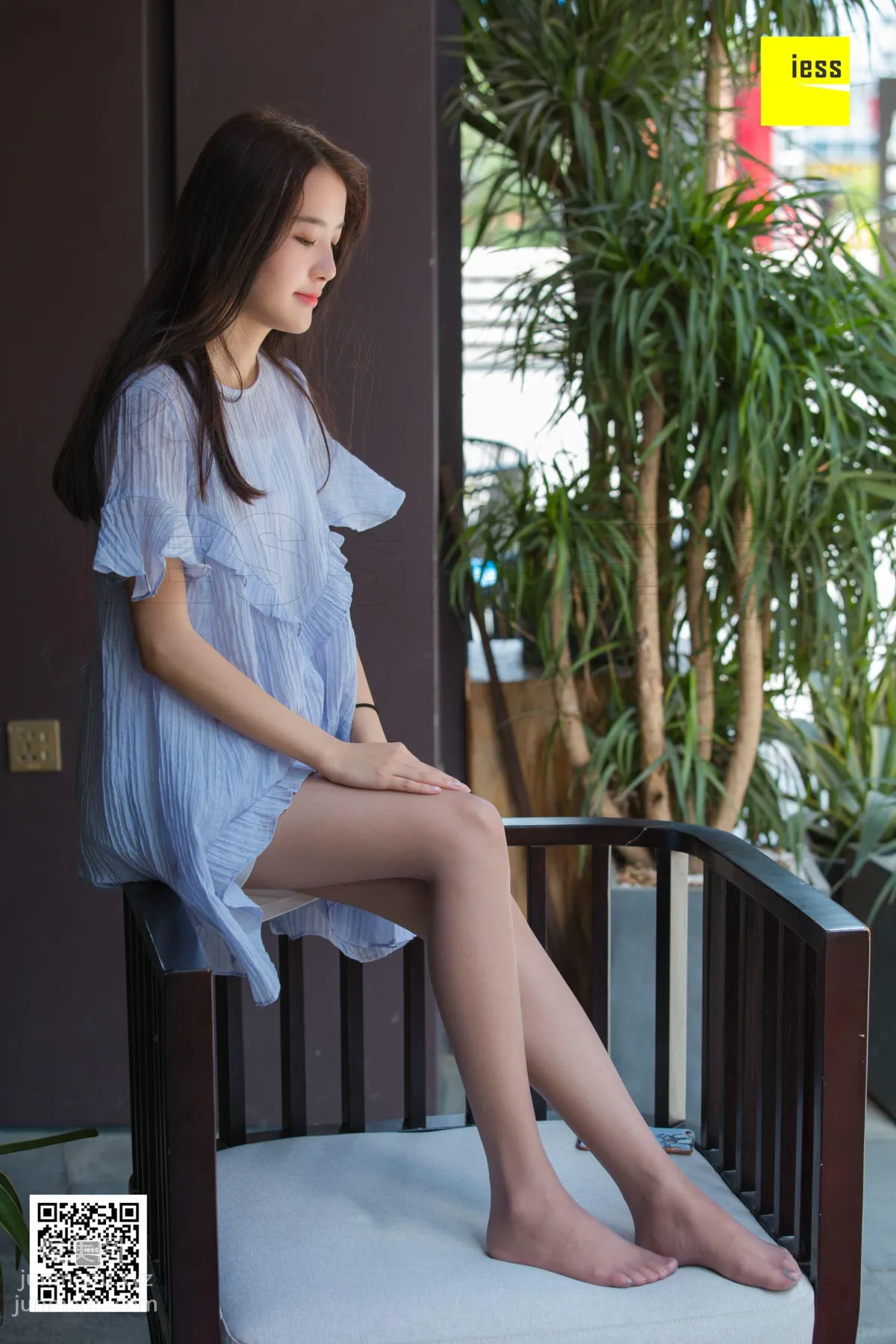 [IESS异思趣向] 2018.10.18 丝享家340：《婉萍素雅风灰丝》婉萍 [94P] page 22