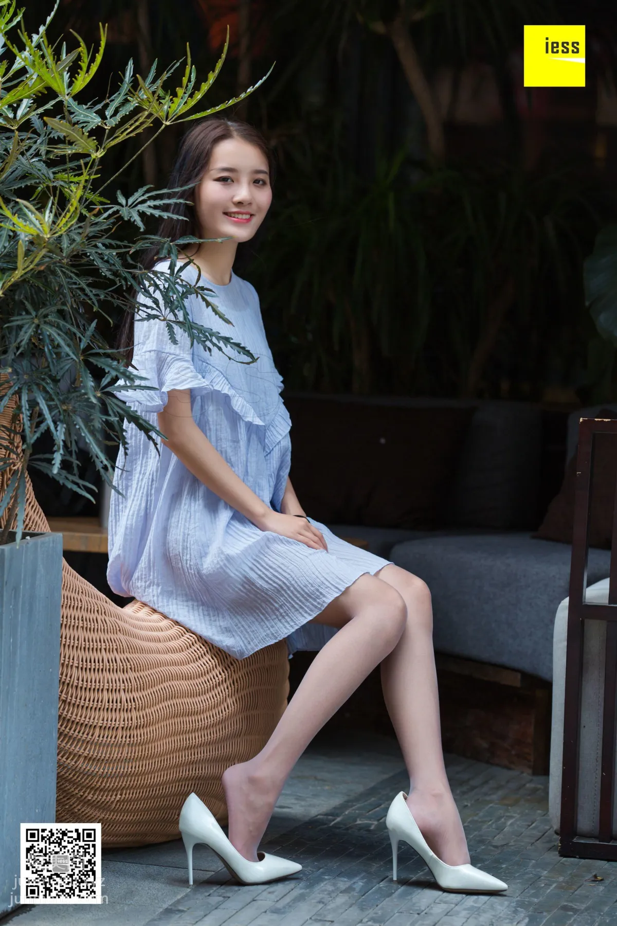 [IESS异思趣向] 2018.10.18 丝享家340：《婉萍素雅风灰丝》婉萍 [94P] page 75