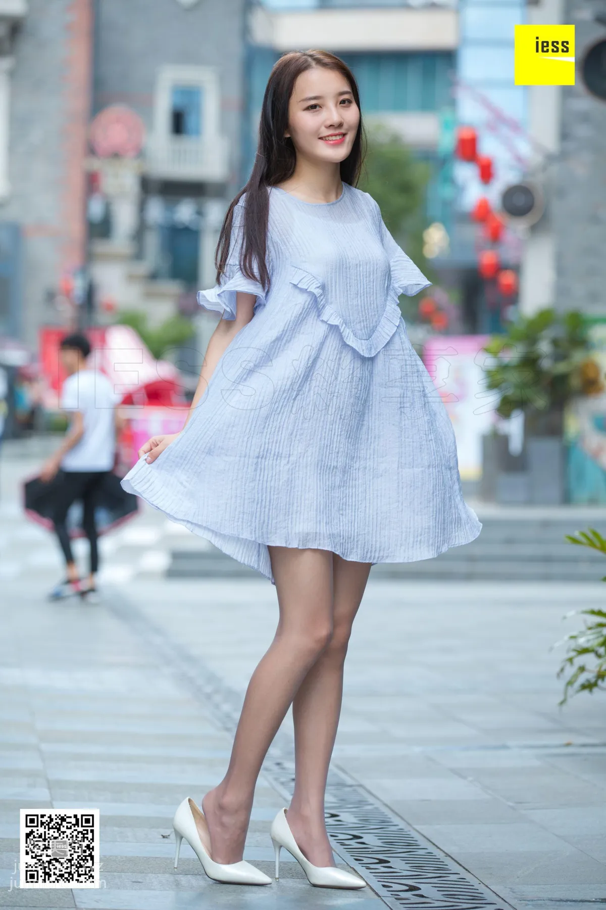 [IESS异思趣向] 2018.10.18 丝享家340：《婉萍素雅风灰丝》婉萍 [94P] page 91