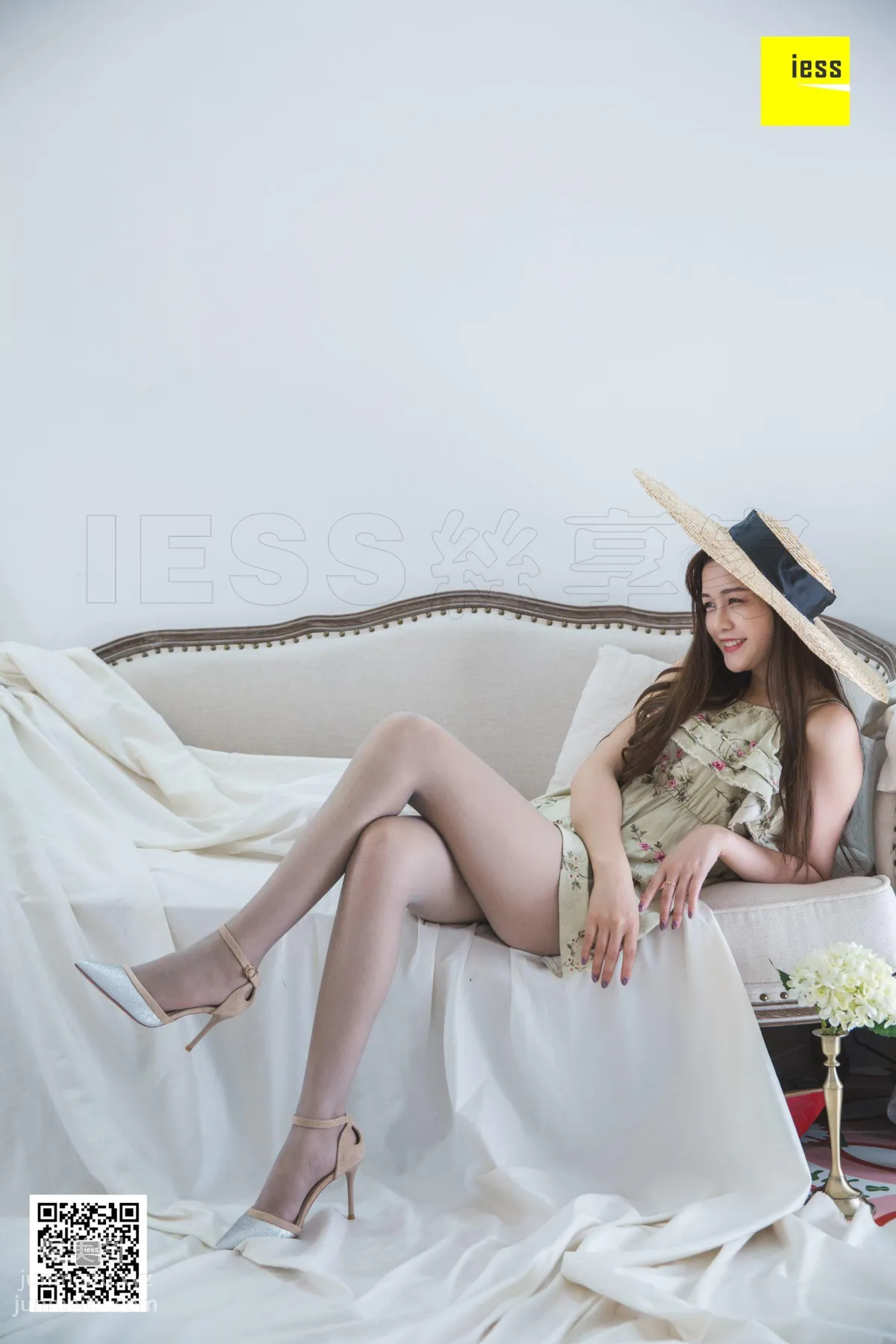 [IESS异思趣向] 2018.12.12 丝享家379：《九妹碎花裙灰丝》九妹 [89P] page 38