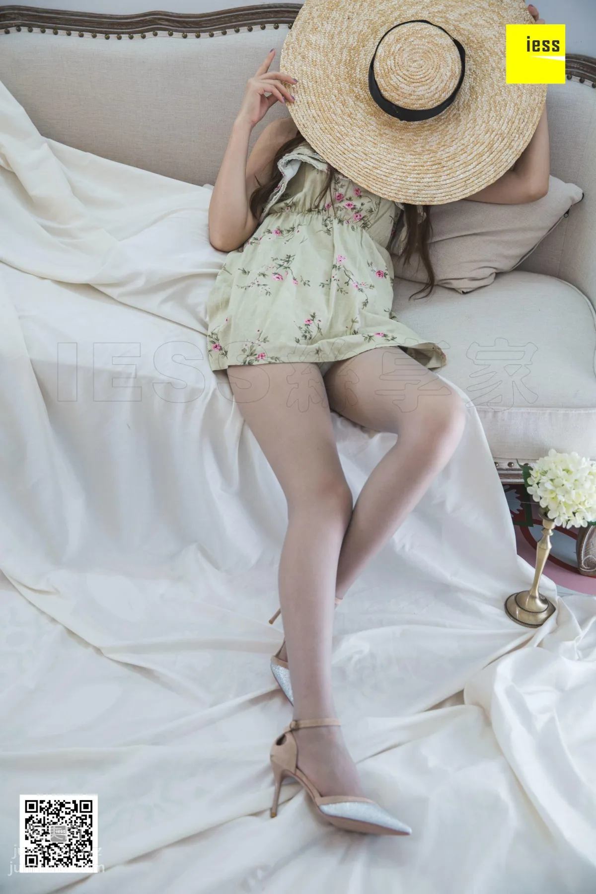 [IESS异思趣向] 2018.12.12 丝享家379：《九妹碎花裙灰丝》九妹 [89P] page 40