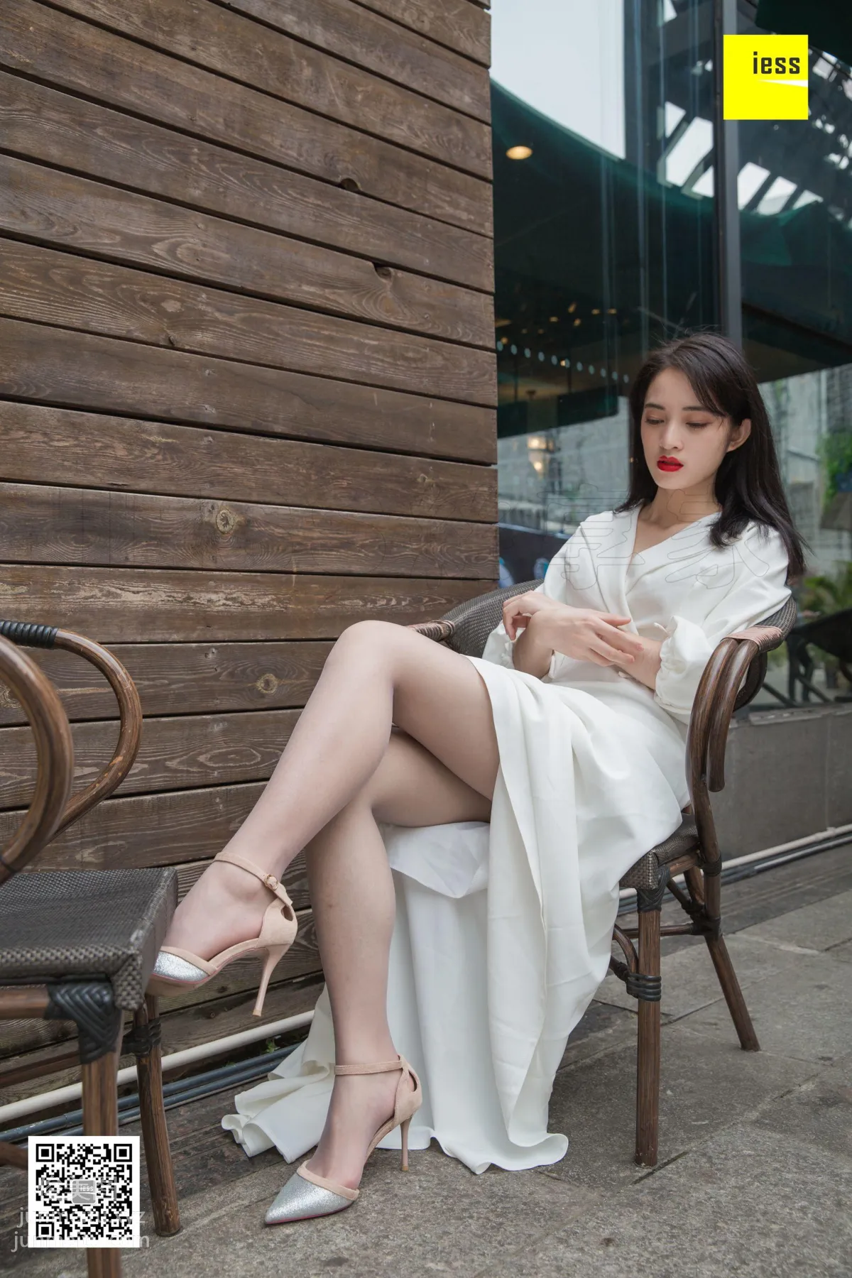[IESS异思趣向] 2019.01.03 丝享家394：《烈焰红唇白长裙》姗姗 [84P] page 37
