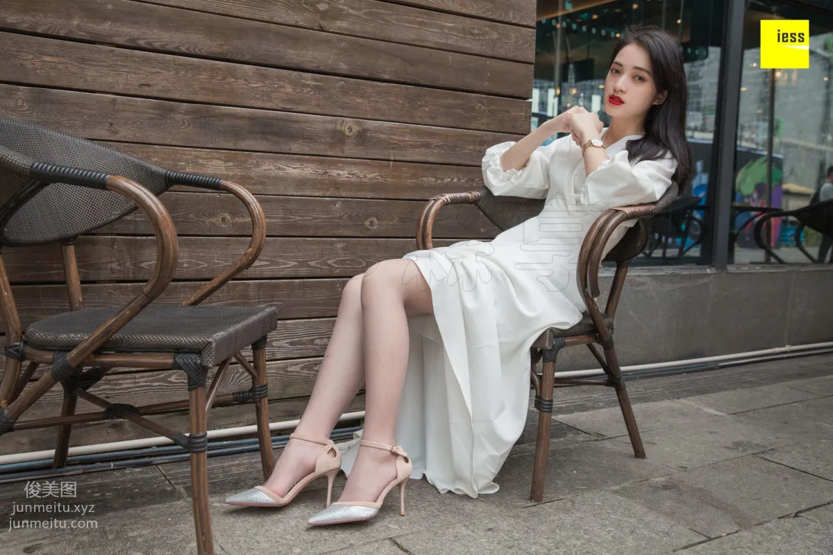 [IESS异思趣向] 2019.01.03 丝享家394：《烈焰红唇白长裙》姗姗 [84P] page 39