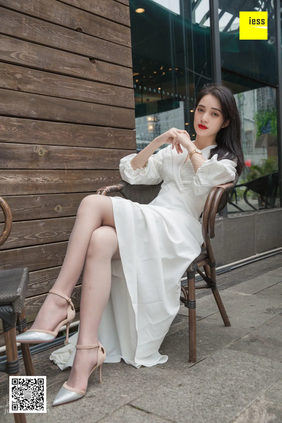 [IESS异思趣向] 2019.01.03 丝享家394：《烈焰红唇白长裙》姗姗 [84P] page 40