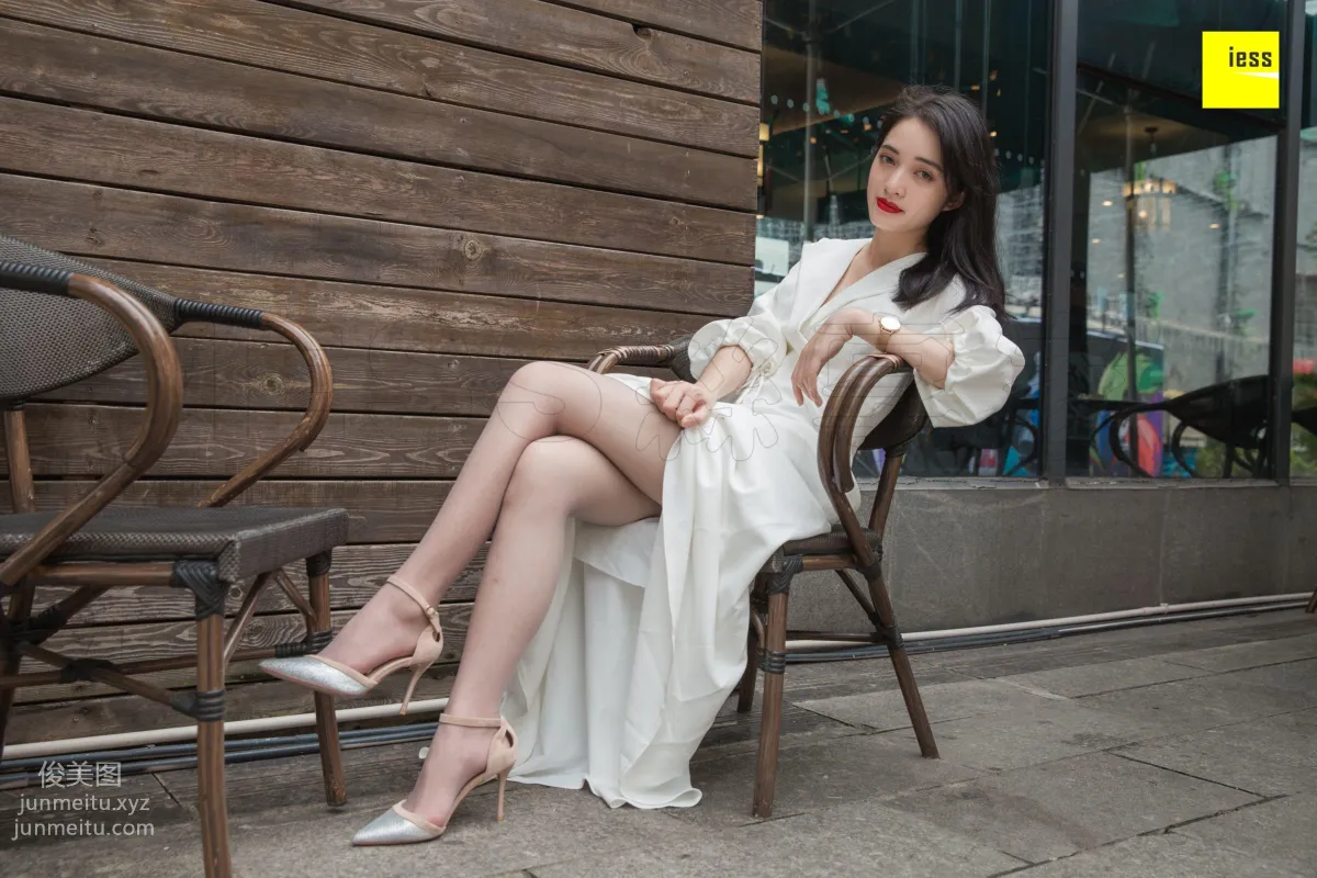 [IESS异思趣向] 2019.01.03 丝享家394：《烈焰红唇白长裙》姗姗 [84P] page 42