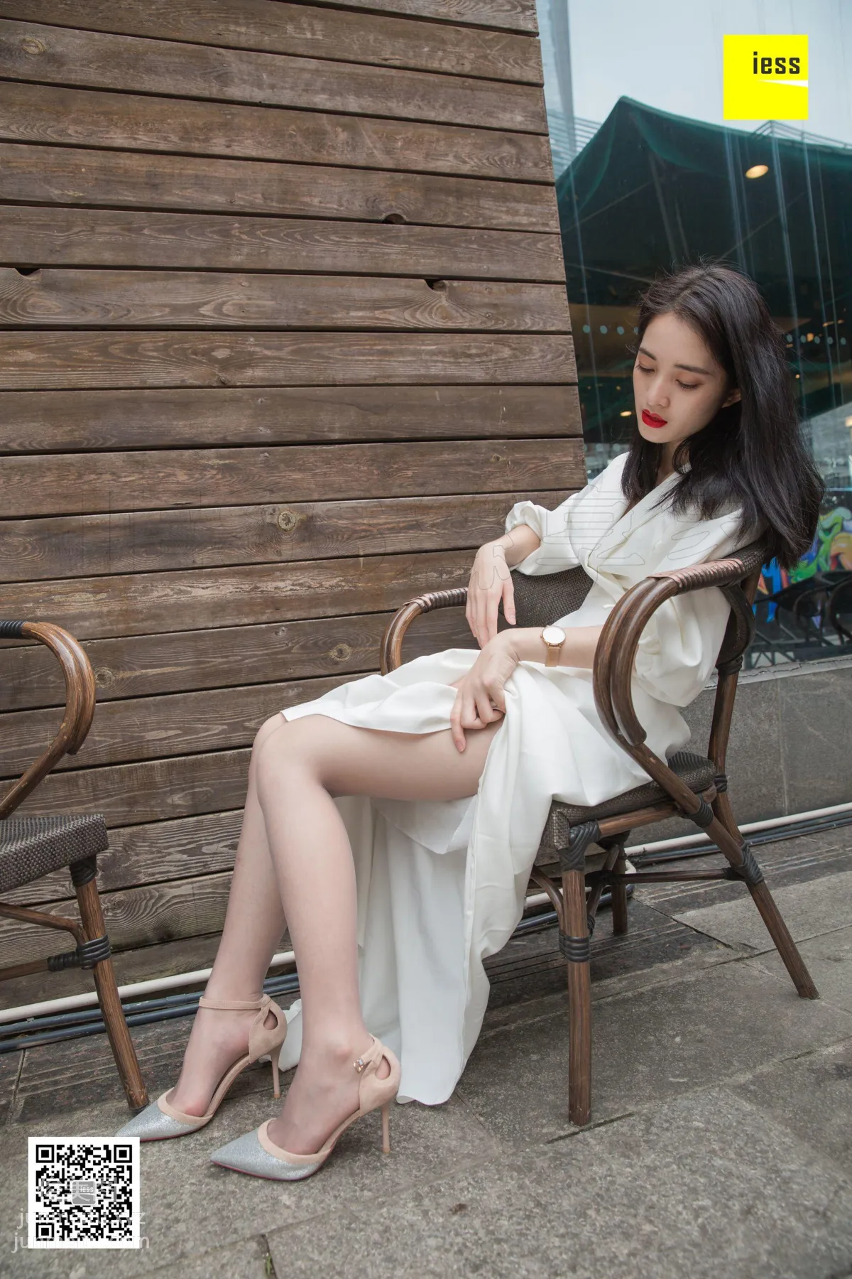 [IESS异思趣向] 2019.01.03 丝享家394：《烈焰红唇白长裙》姗姗 [84P] page 52