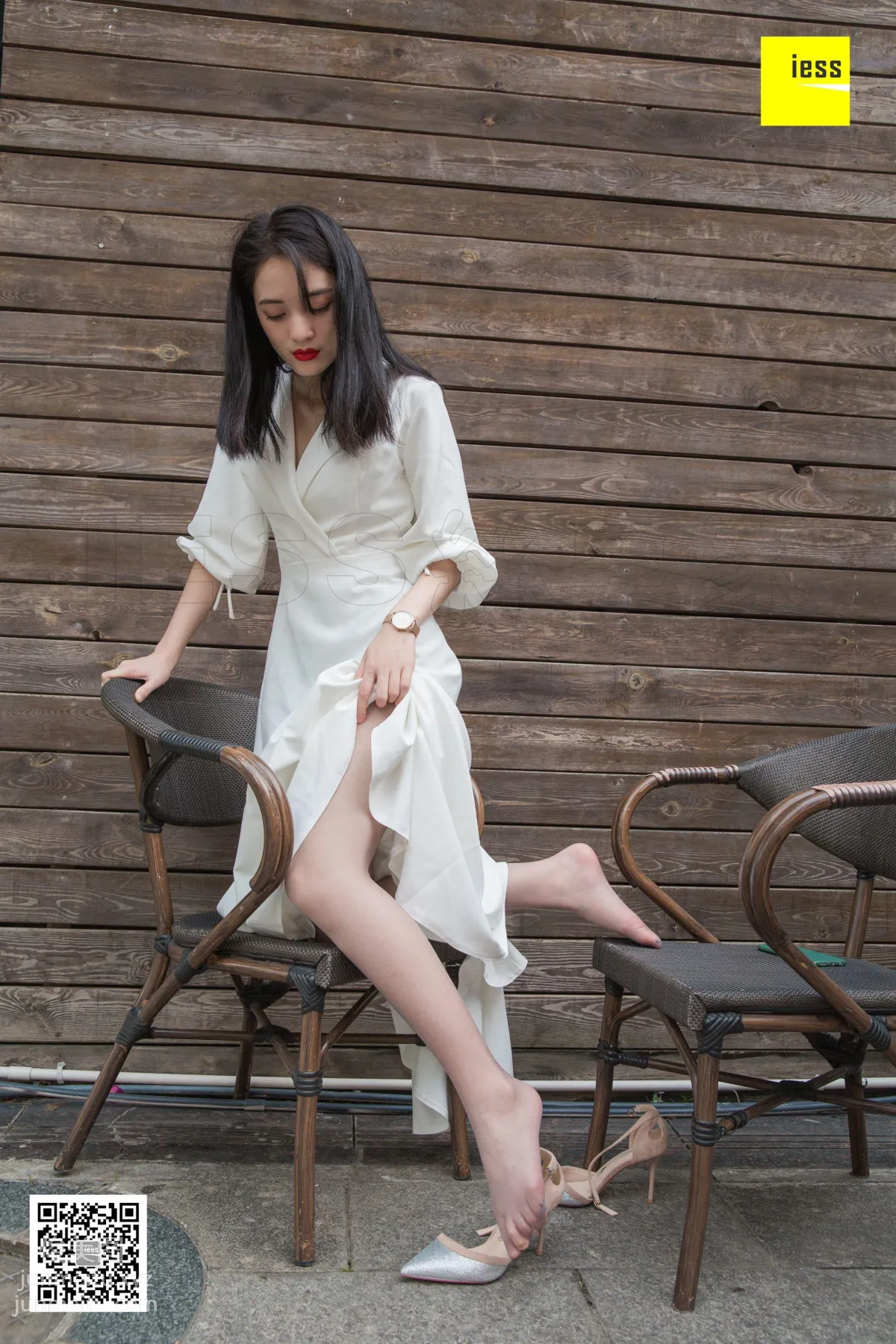 [IESS异思趣向] 2019.01.03 丝享家394：《烈焰红唇白长裙》姗姗 [84P] page 78