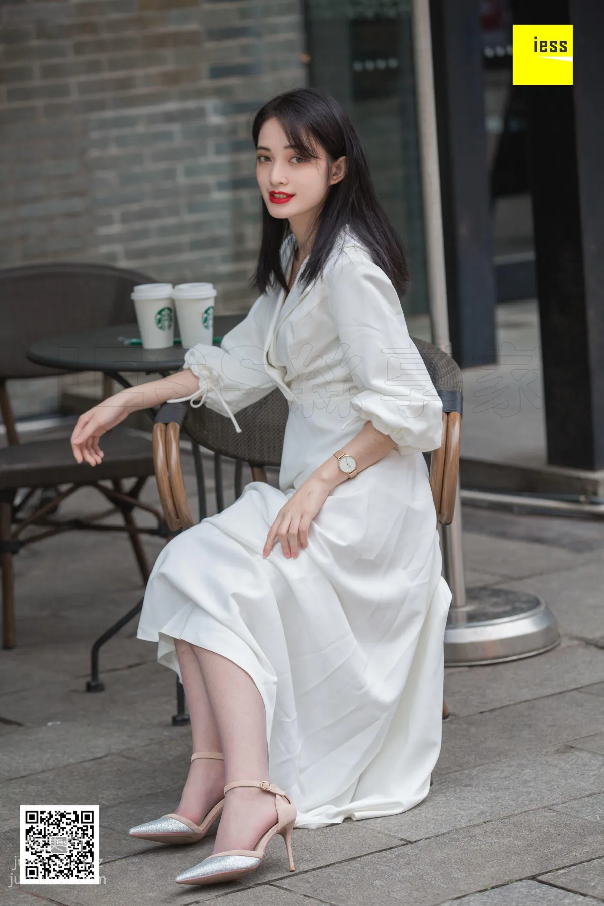 [IESS异思趣向] 2019.01.03 丝享家394：《烈焰红唇白长裙》姗姗 [84P] page 85