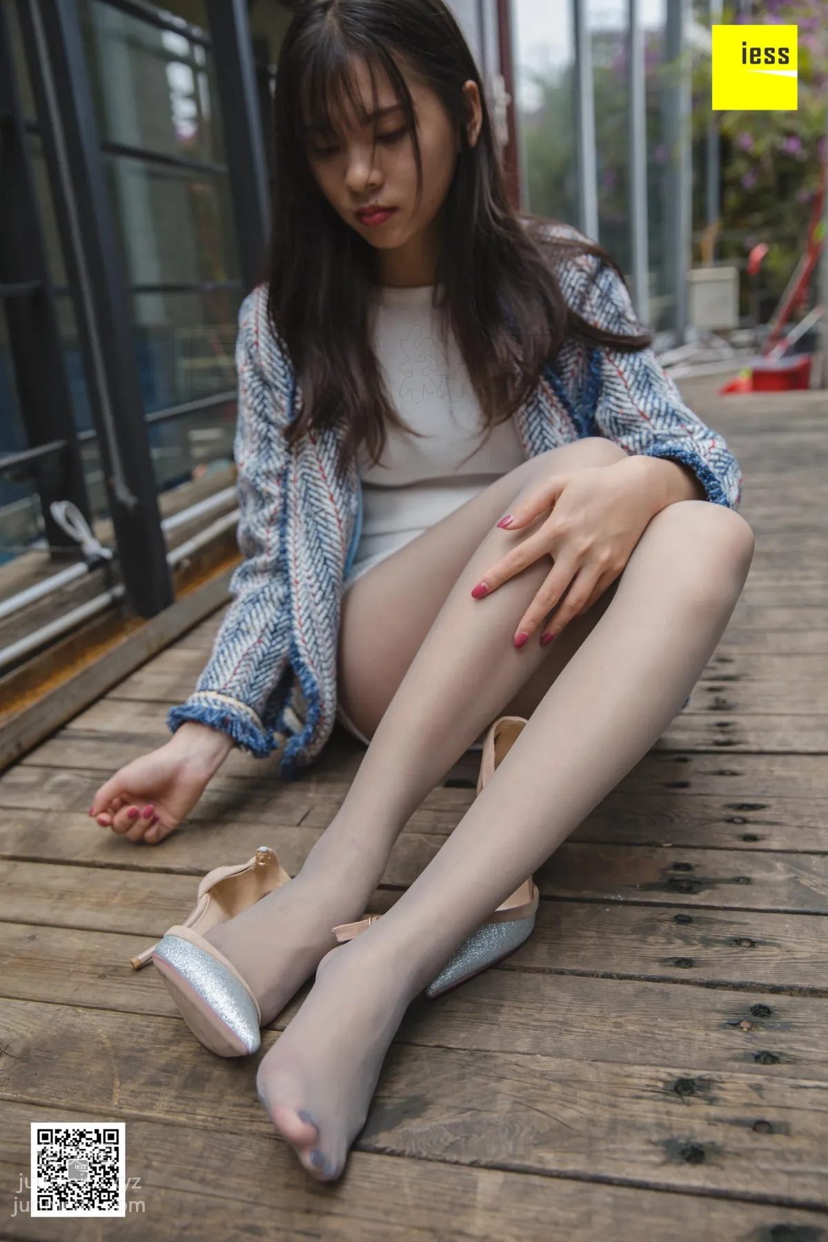[IESS异思趣向] 2019.03.05 丝享家435：《七七小香风街拍》七七[90P] page 23