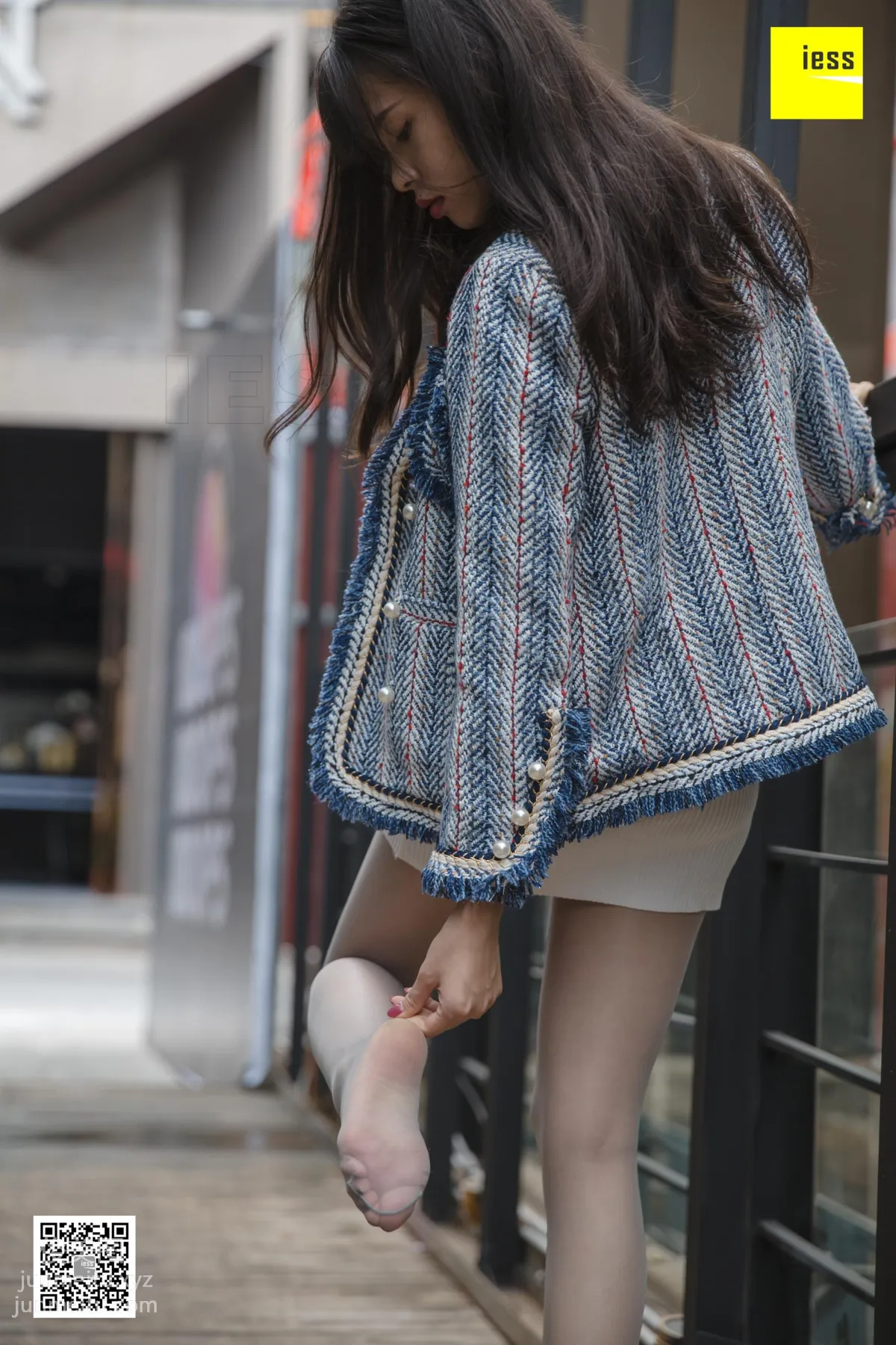 [IESS异思趣向] 2019.03.05 丝享家435：《七七小香风街拍》七七[90P] page 61