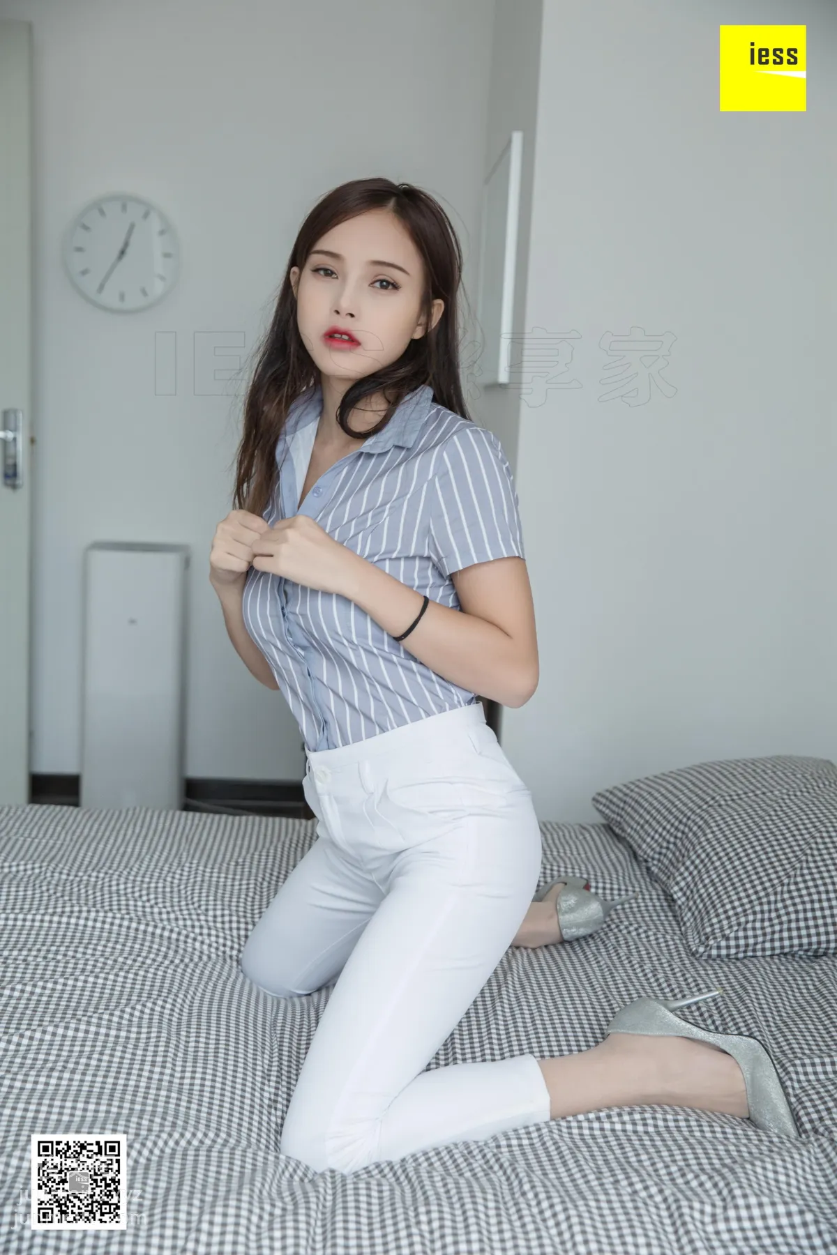 [IESS异思趣向] 2019.03.11 丝享家438：《小羽OL白长裤》小羽[95P] page 74