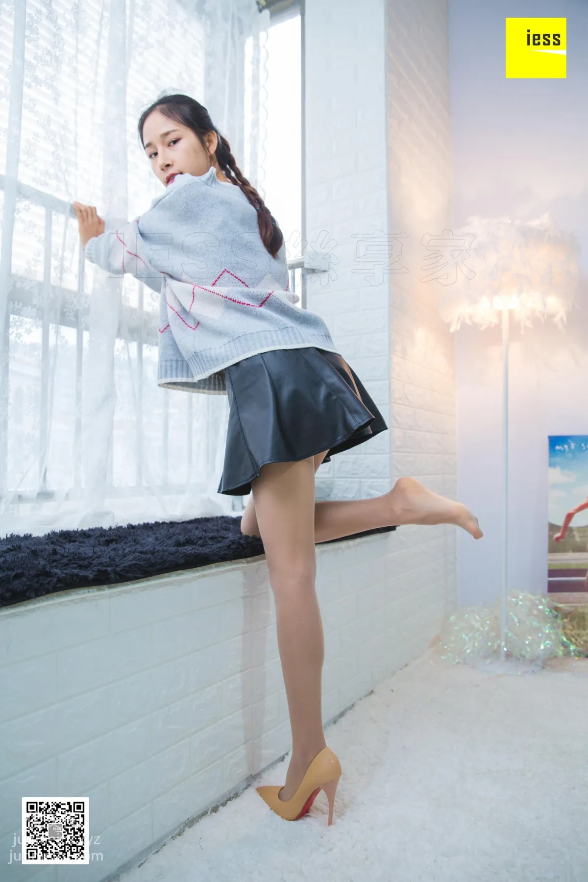 [IESS异思趣向] 2019.03.25 丝享家448：《窗台发呆的美子》美子[96P] page 14