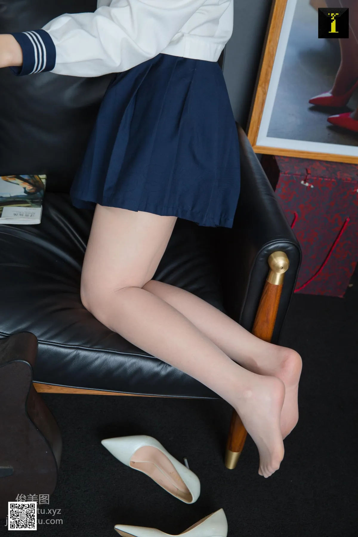 [IESS异思趣向]2019.04.29 丝享家473：梓琪JK终现梨涡 page 77