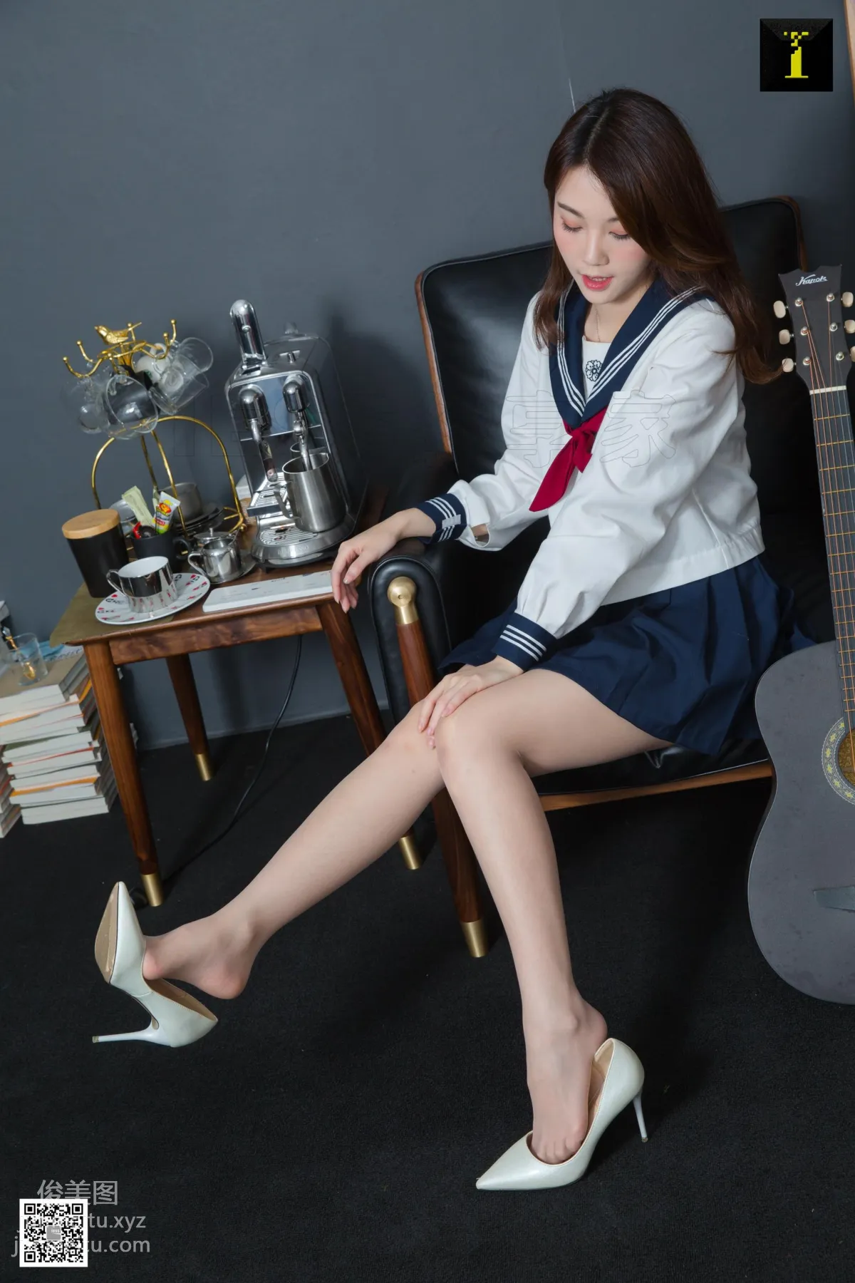 [IESS异思趣向]2019.04.29 丝享家473：梓琪JK终现梨涡 page 79