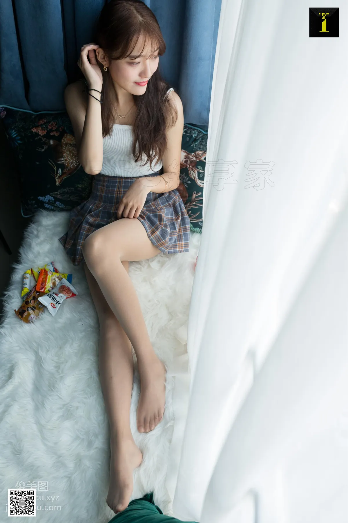 [IESS异思趣向]2019.05.28 丝享家495：爱吃零食的婉萍 page 89