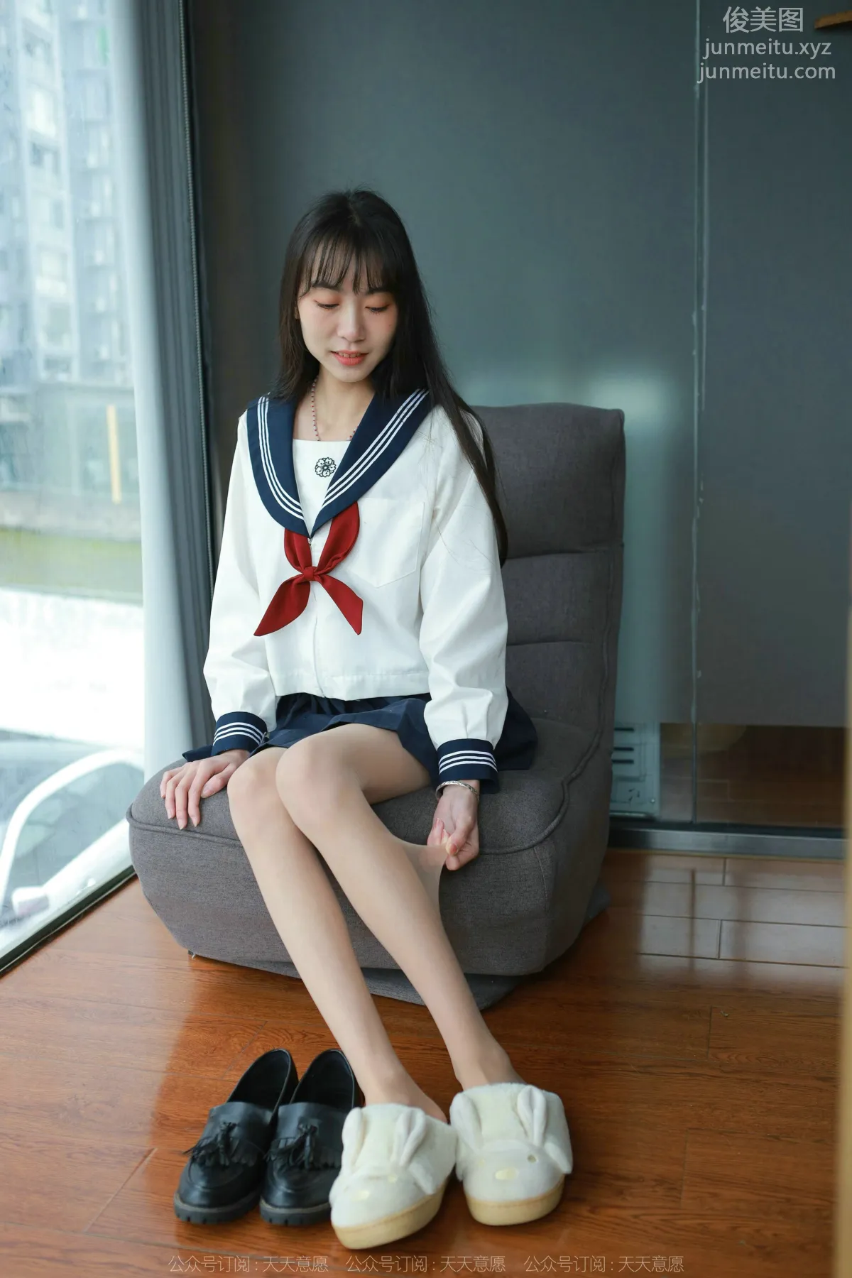 [IESS异思趣向] 2022.03.03 丝享家1018：团团《可爱JK装》[82P] page 9