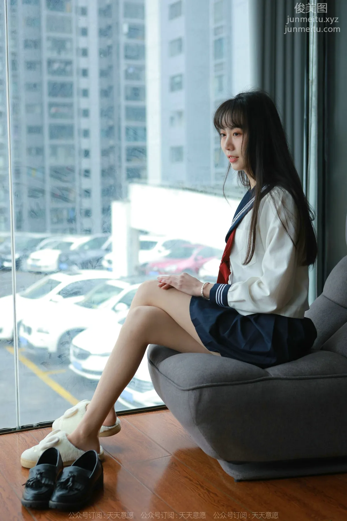 [IESS异思趣向] 2022.03.03 丝享家1018：团团《可爱JK装》[82P] page 12