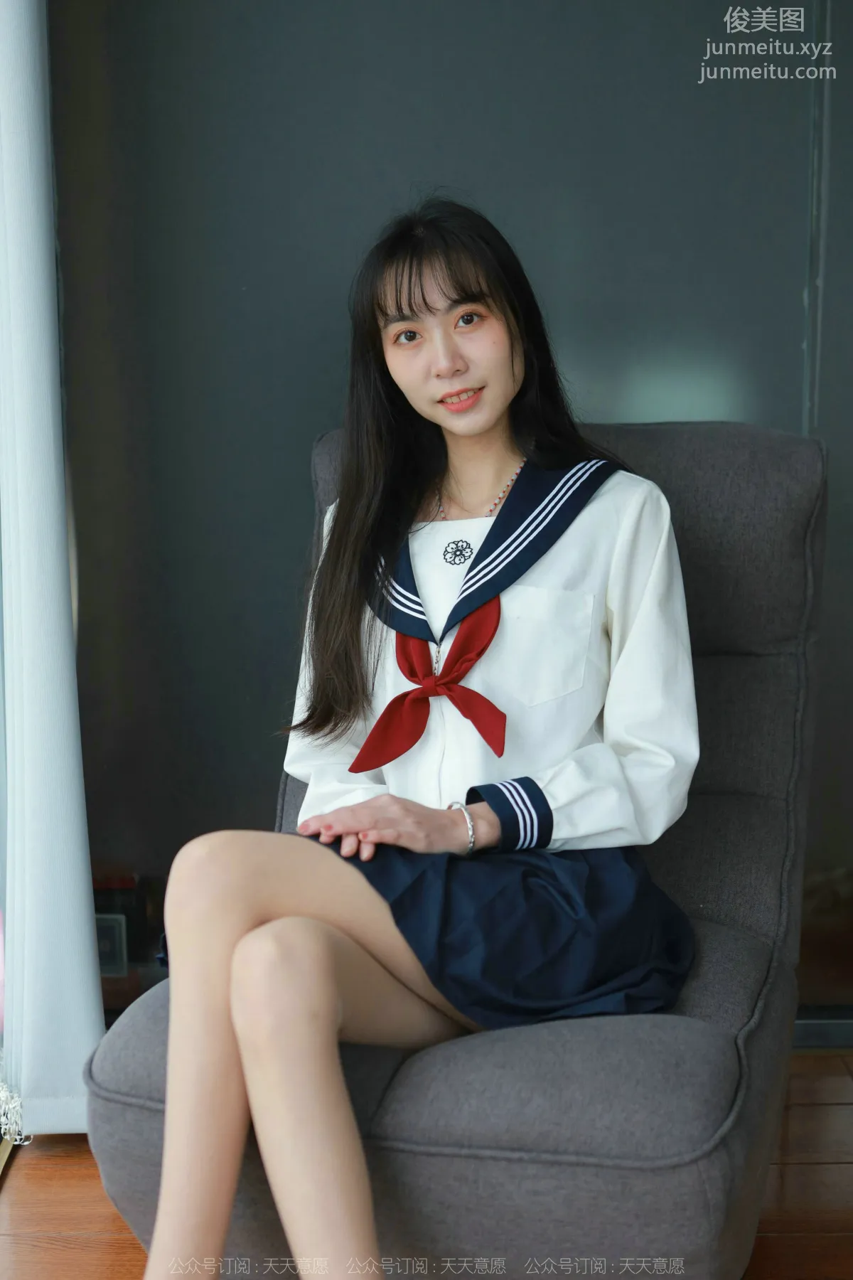 [IESS异思趣向] 2022.03.03 丝享家1018：团团《可爱JK装》[82P] page 43
