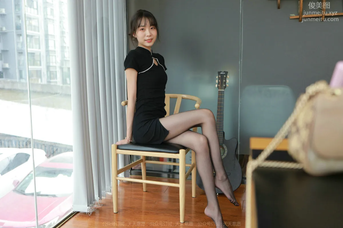 [IESS异思趣向] 2022.03.06 丝享家1020：团团《长腿黑色旗袍》[93P] page 71