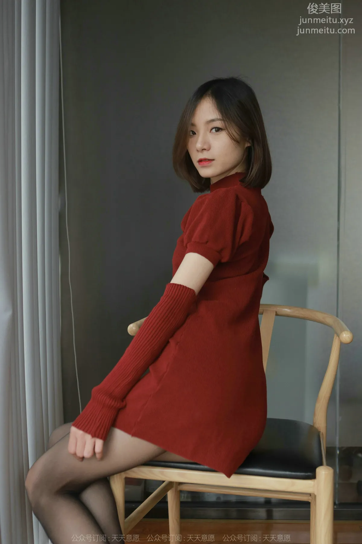 [IESS异思趣向] 2022.03.09 丝享家1023：小六《红裙嘿丝自拍》[84P] page 35