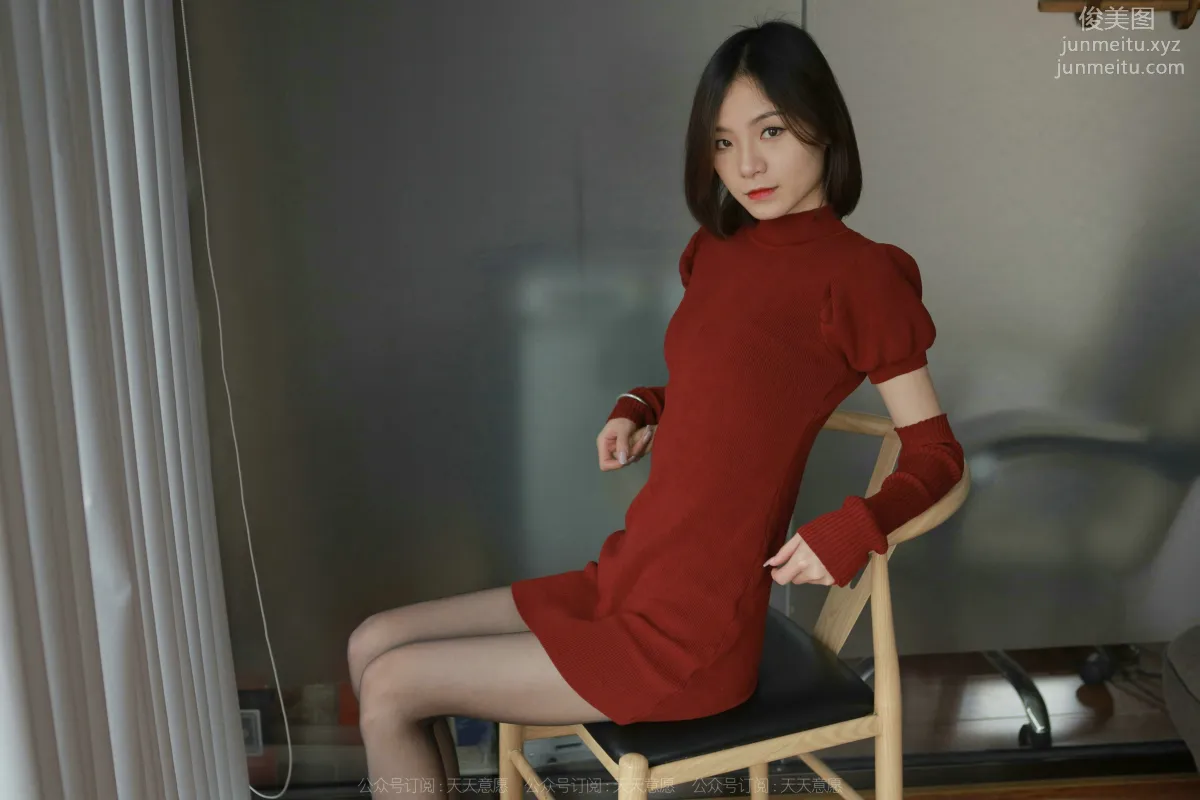 [IESS异思趣向] 2022.03.09 丝享家1023：小六《红裙嘿丝自拍》[84P] page 38
