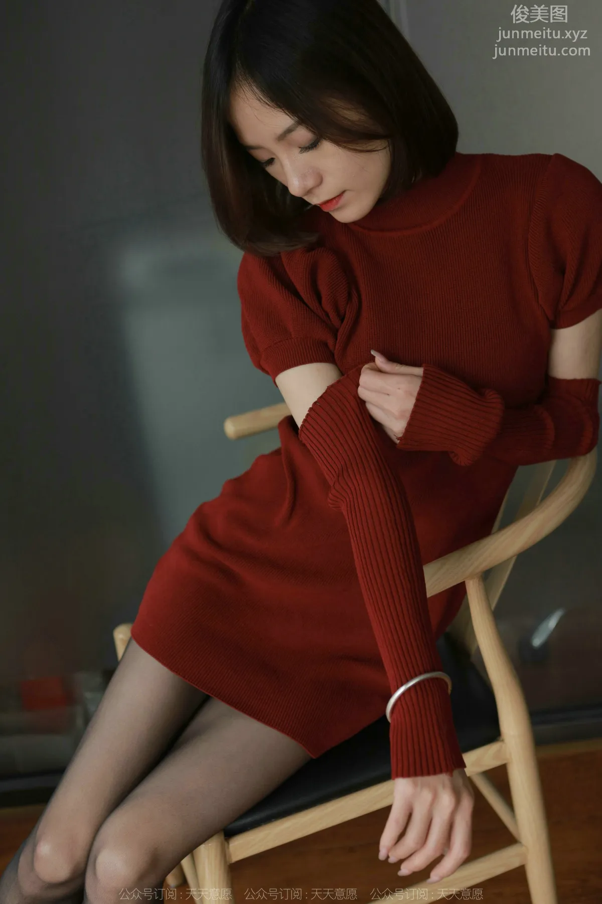 [IESS异思趣向] 2022.03.09 丝享家1023：小六《红裙嘿丝自拍》[84P] page 47
