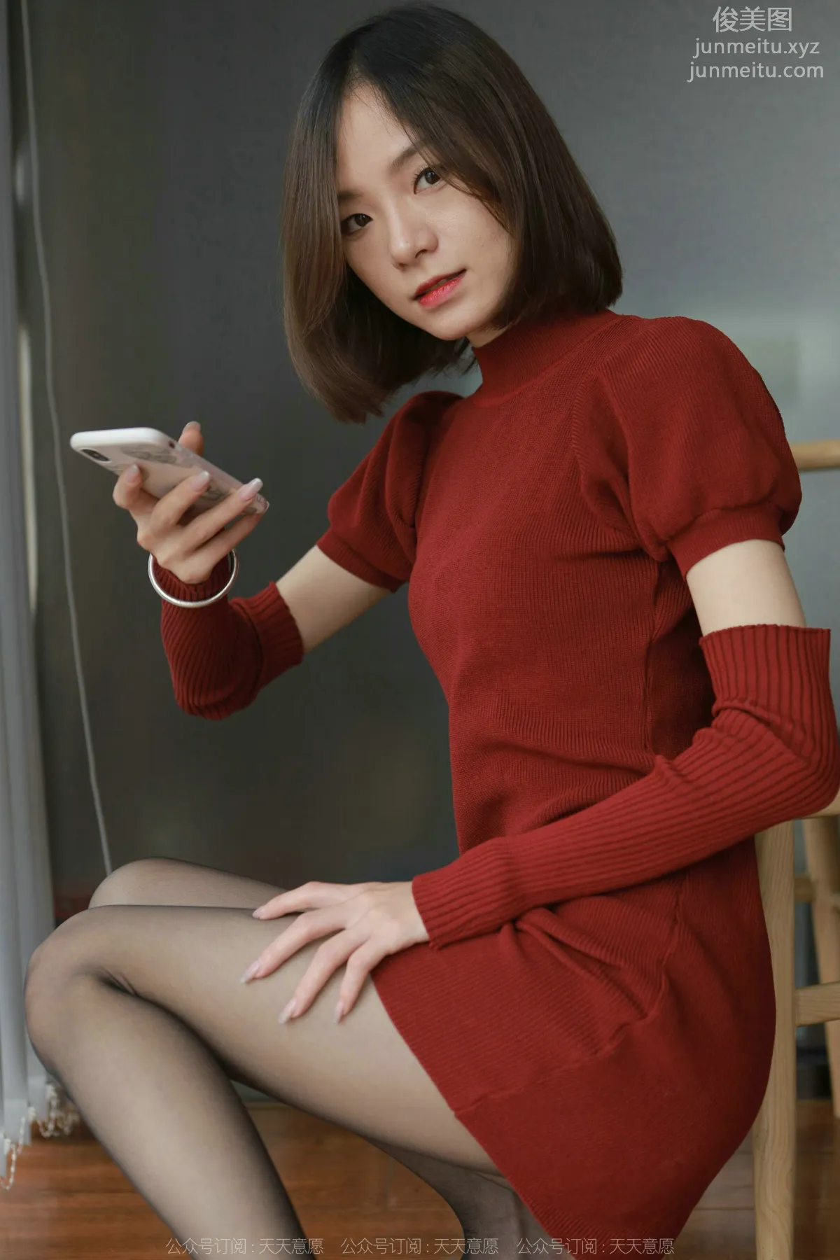 [IESS异思趣向] 2022.03.09 丝享家1023：小六《红裙嘿丝自拍》[84P] page 72