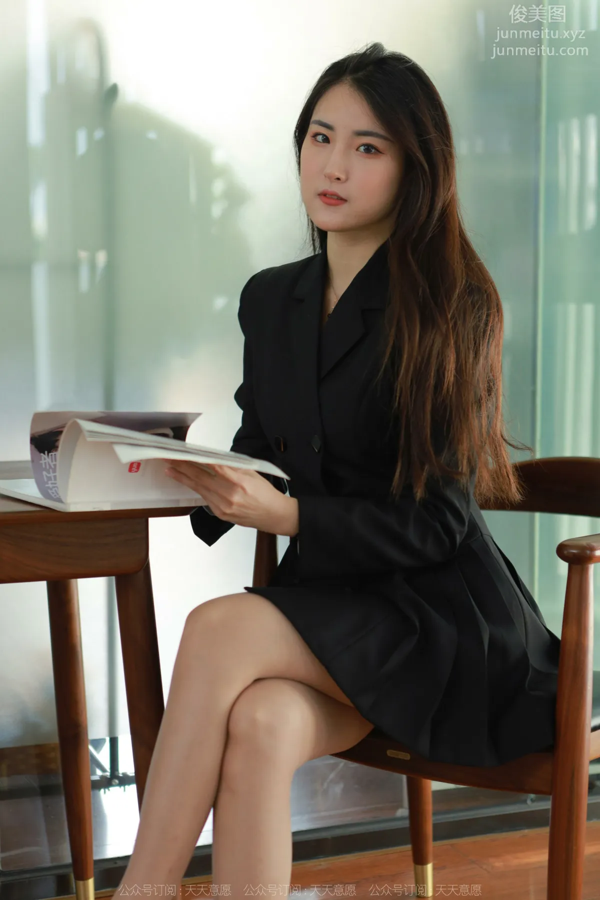 [IESS异思趣向] 2022.04.20 丝享家 1065：小宝《黑色百褶裙》 page 7