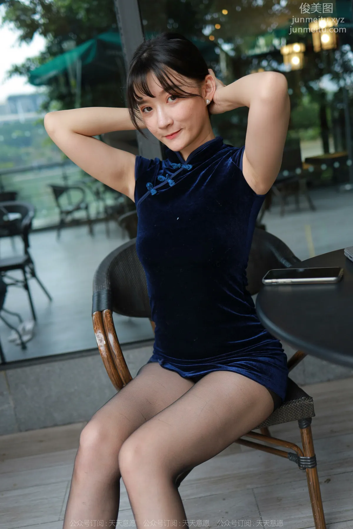 [IESS异思趣向] 2022.05.04 丝享家 1078：秋秋《高叉旗袍嘿丝》 page 19