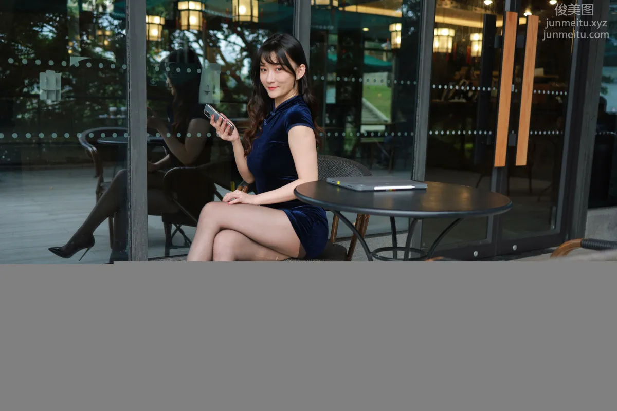 [IESS异思趣向] 2022.05.04 丝享家 1078：秋秋《高叉旗袍嘿丝》 page 44