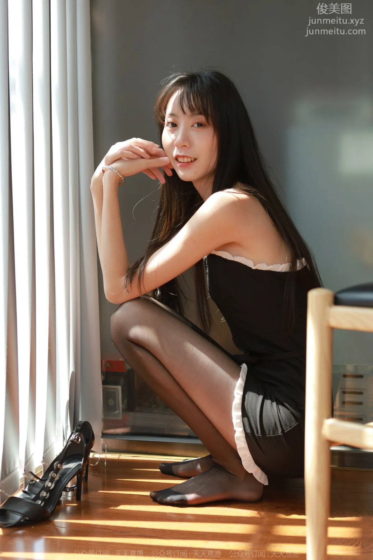 [IESS异思趣向] 2022.05.10 丝享家 1084：团团《黑丝闪闪》[89P] page 80