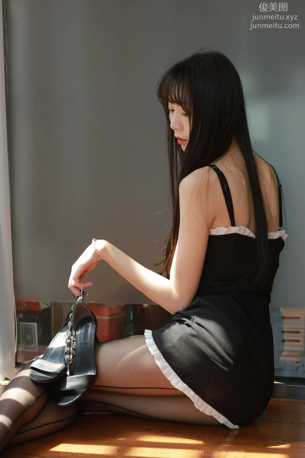 [IESS异思趣向] 2022.05.10 丝享家 1084：团团《黑丝闪闪》[89P] page 86