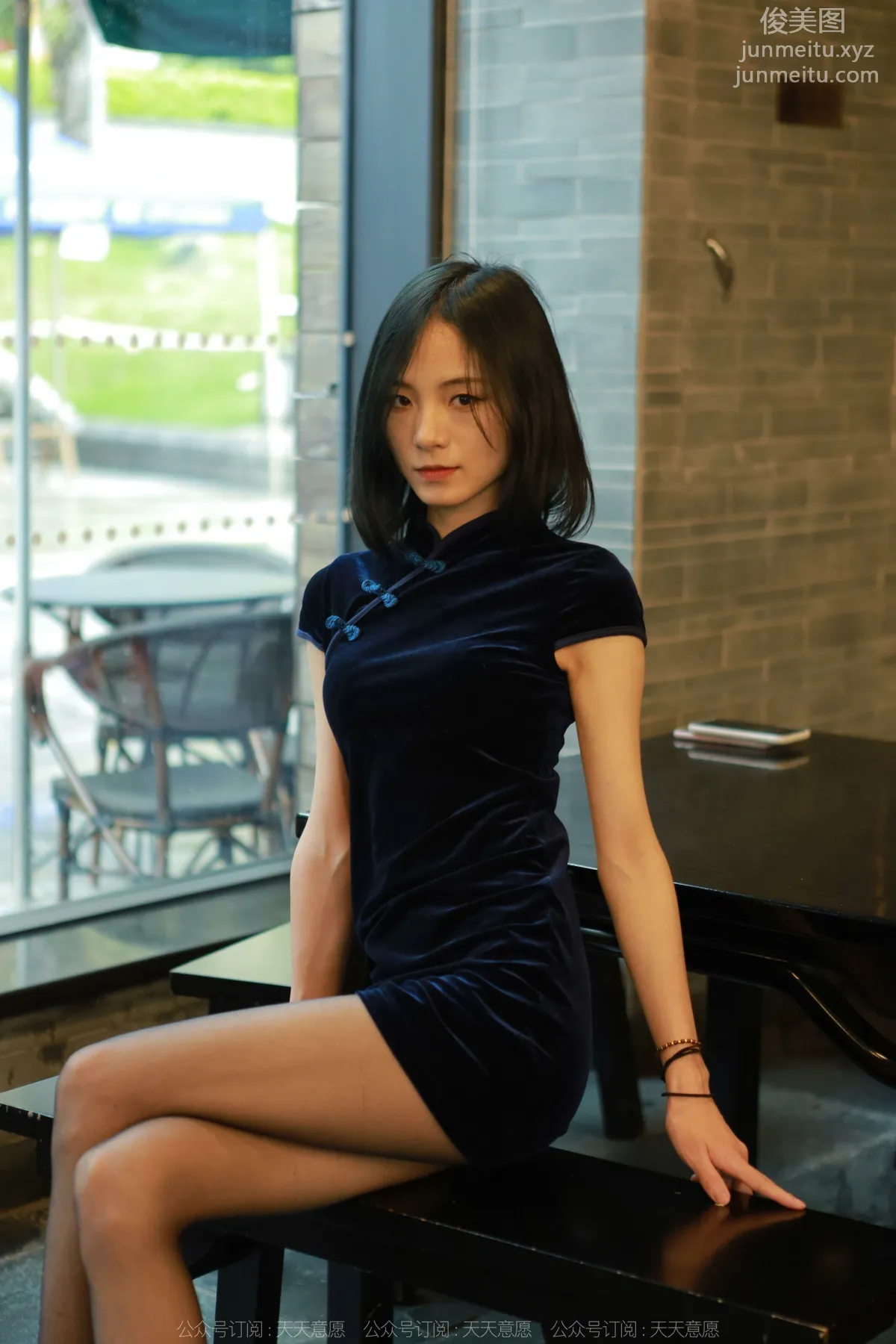 [IESS异思趣向] 2022.05.18 丝享家 1092：小六《深蓝旗袍》[89P] page 21