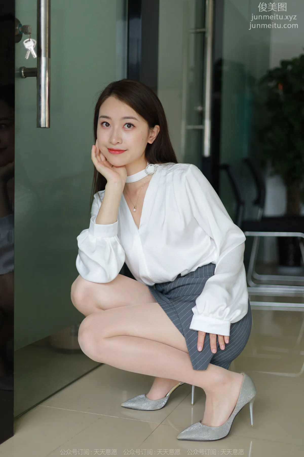 [IESS异思趣向] 2022.06.21 丝享家 1124：小婕《美女接待员》[75P] page 42