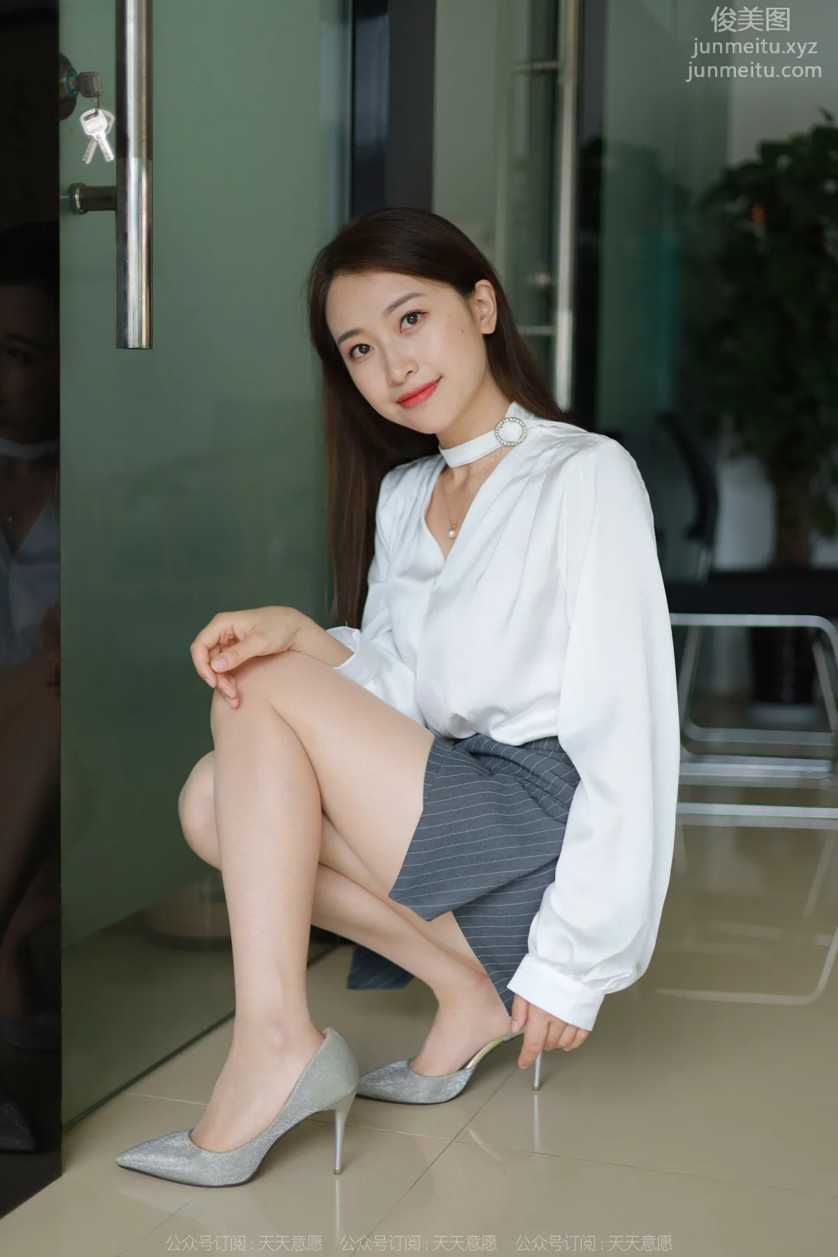 [IESS异思趣向] 2022.06.21 丝享家 1124：小婕《美女接待员》[75P] page 45