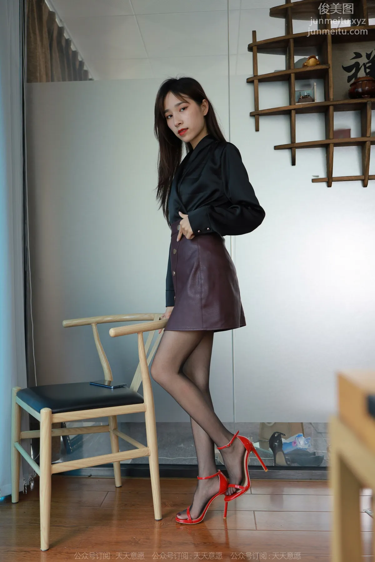 [IESS异思趣向] 2022.07.01 丝享家 1134：美子《椅子下的红高跟》[91P] page 12
