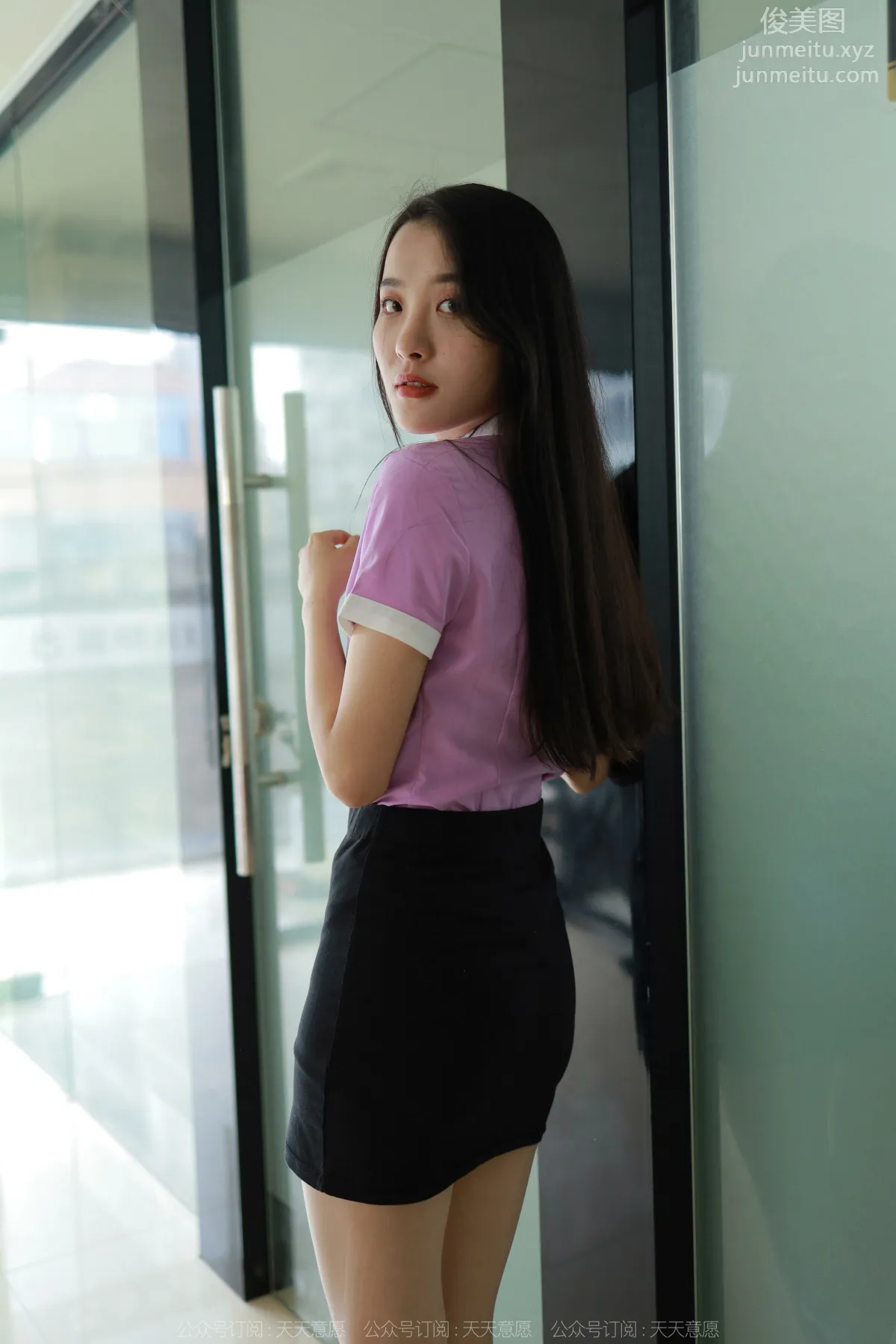 [IESS异思趣向] 2022.07.17 丝享家 1150：婉萍《粉紫色职业装》[82P] page 9
