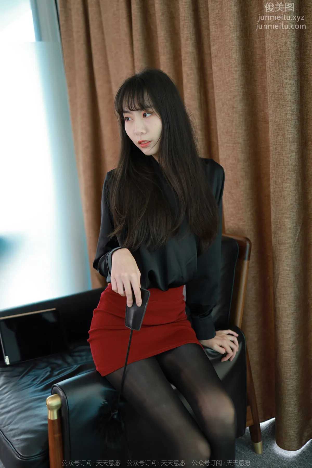 [IESS异思趣向] 2022.07.23 丝享家 1156：团团《长腿红与黑》[86P] page 23