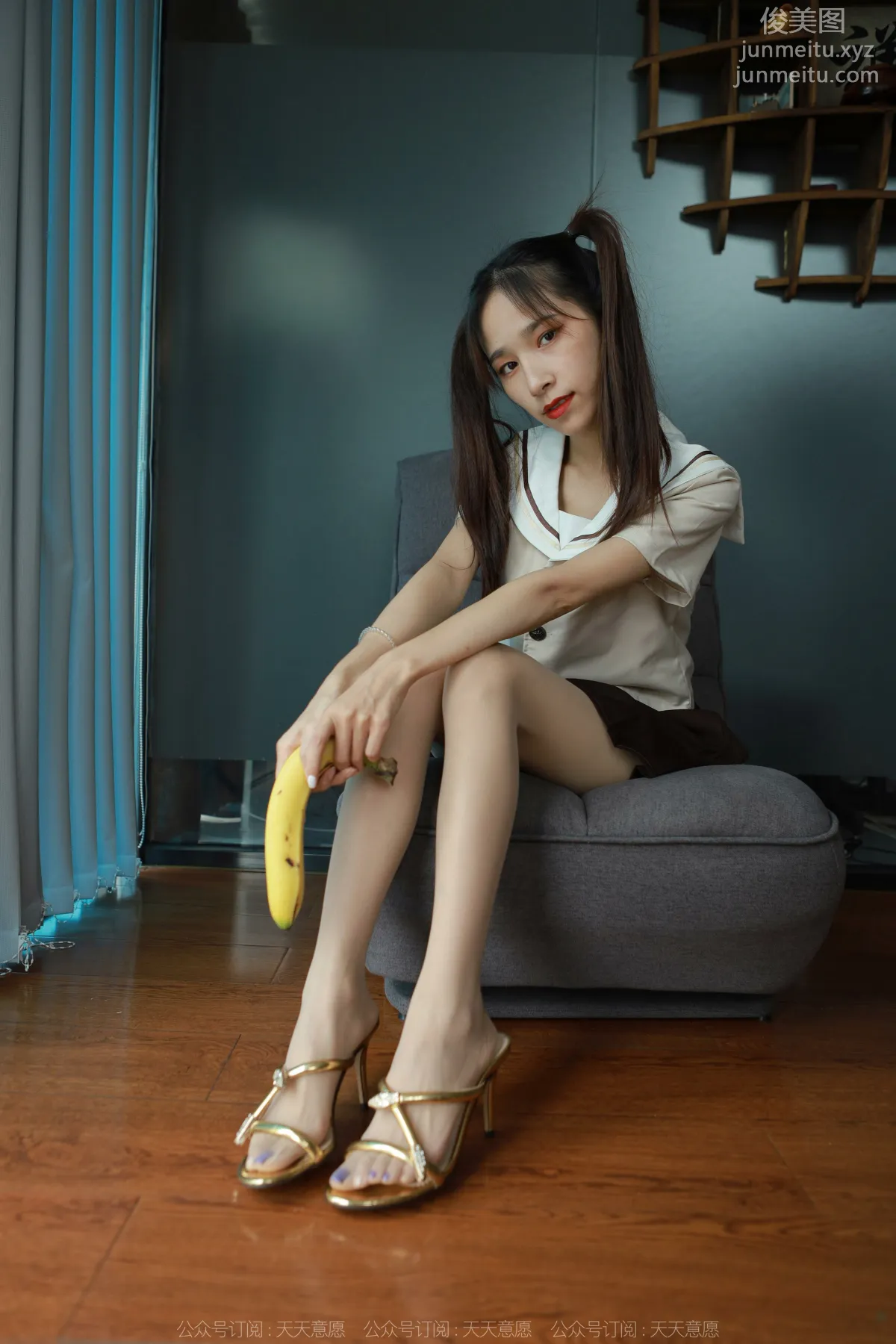 [IESS异思趣向] 2022.08.03 丝享家 1166：美子《香蕉少女》[80P] page 12
