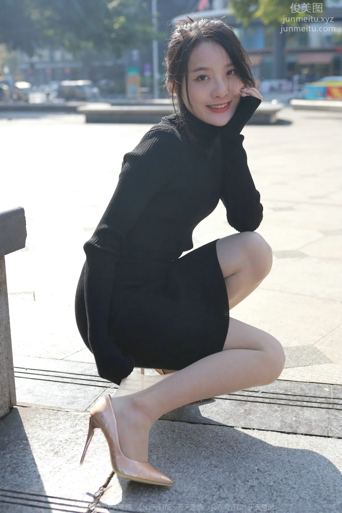 [IESS异思趣向]2022.03.21 丝享家1035：婉萍《黑色包臀裙》[89P] page 46