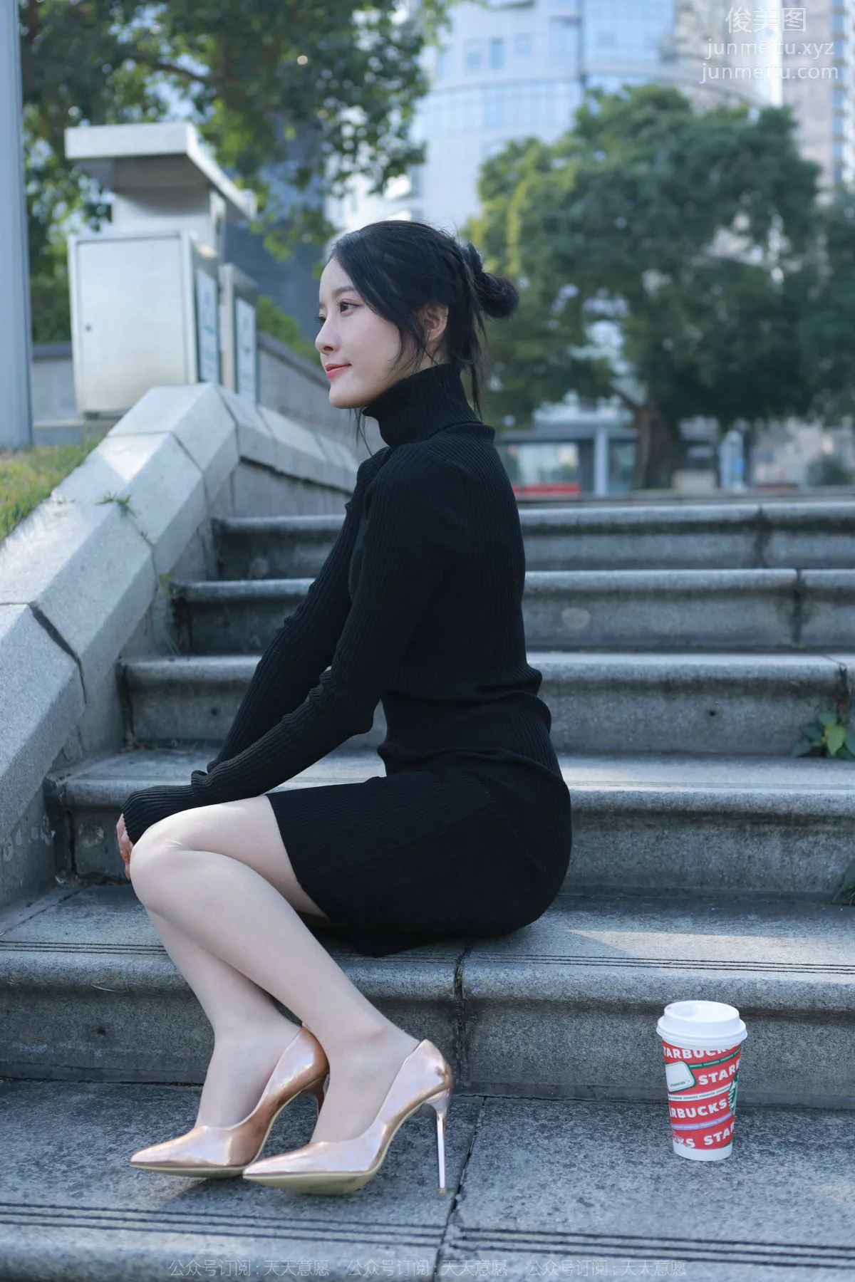 [IESS异思趣向]2022.03.21 丝享家1035：婉萍《黑色包臀裙》[89P] page 85