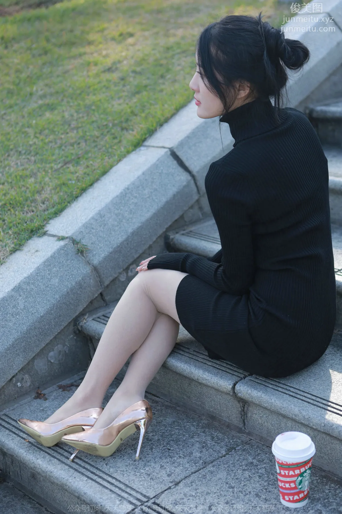 [IESS异思趣向]2022.03.21 丝享家1035：婉萍《黑色包臀裙》[89P] page 86