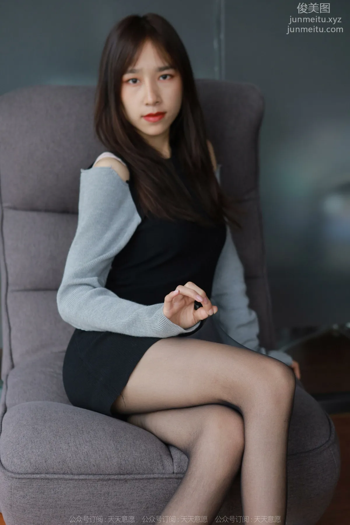 [IESS异思趣向]2022.03.26 丝享家1040：美子《沙发上的黑丝》[97P] page 47