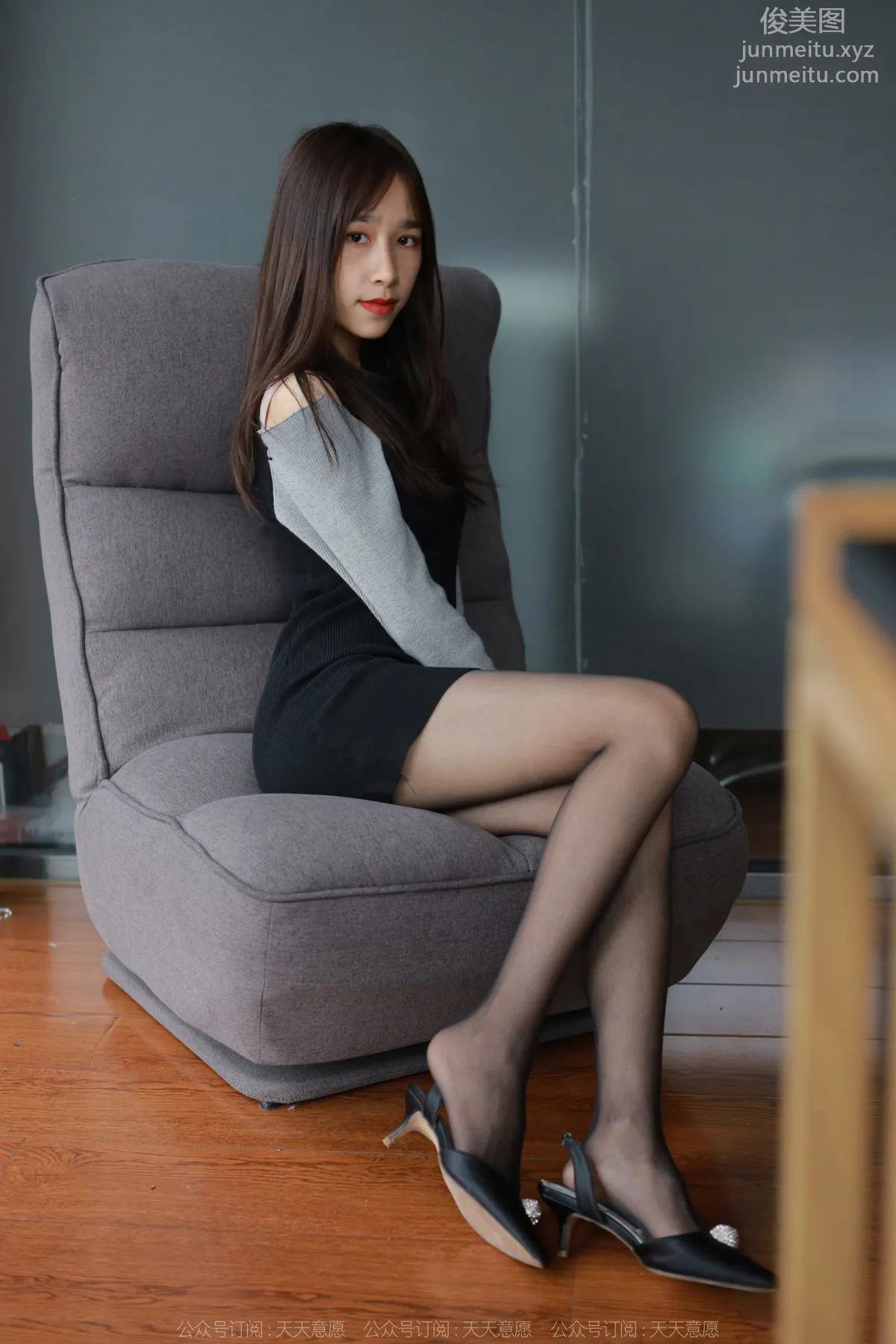 [IESS异思趣向]2022.03.26 丝享家1040：美子《沙发上的黑丝》[97P] page 51