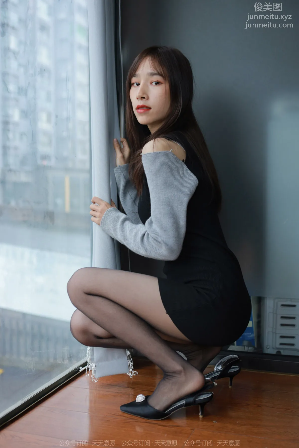 [IESS异思趣向]2022.03.26 丝享家1040：美子《沙发上的黑丝》[97P] page 76