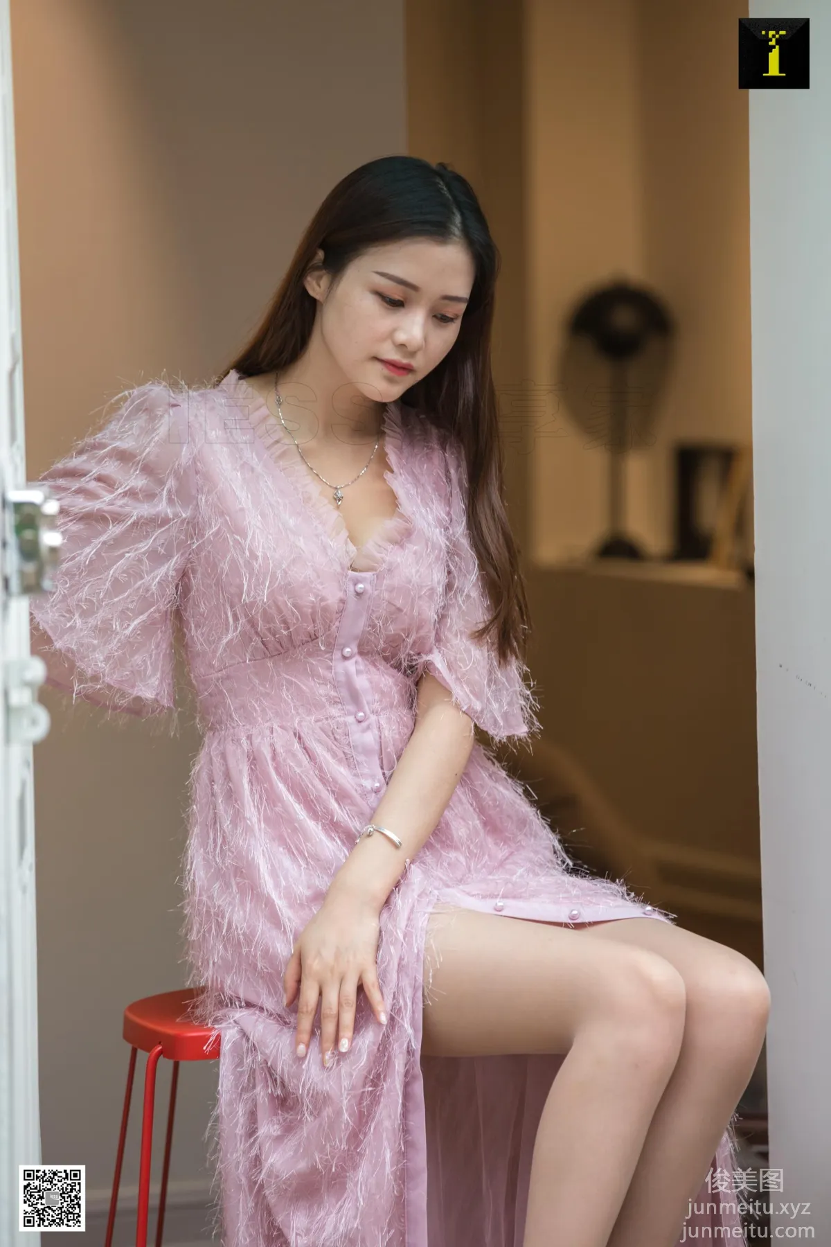 [IESS异思趣向] 2019.06.07 丝享家502：《九妹的粉色长裙》九妹[90P] page 46