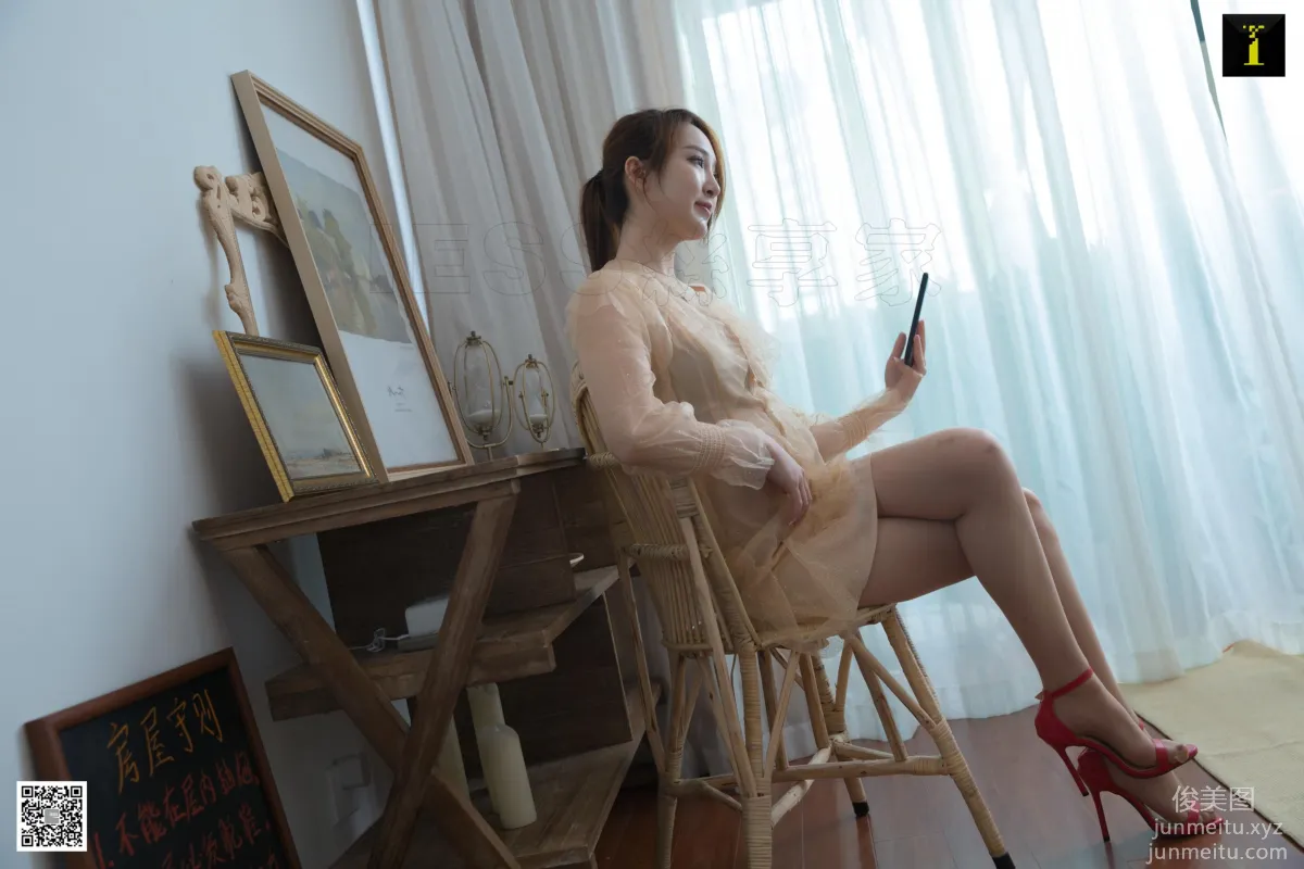 [IESS异思趣向] 2019.06.10 丝享家503：《云芝的一字扣红鞋》云芝[95P] page 95